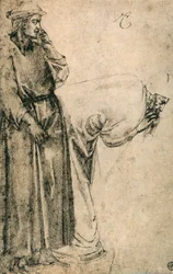 Männliche Figuren (Kopie von Giotto)